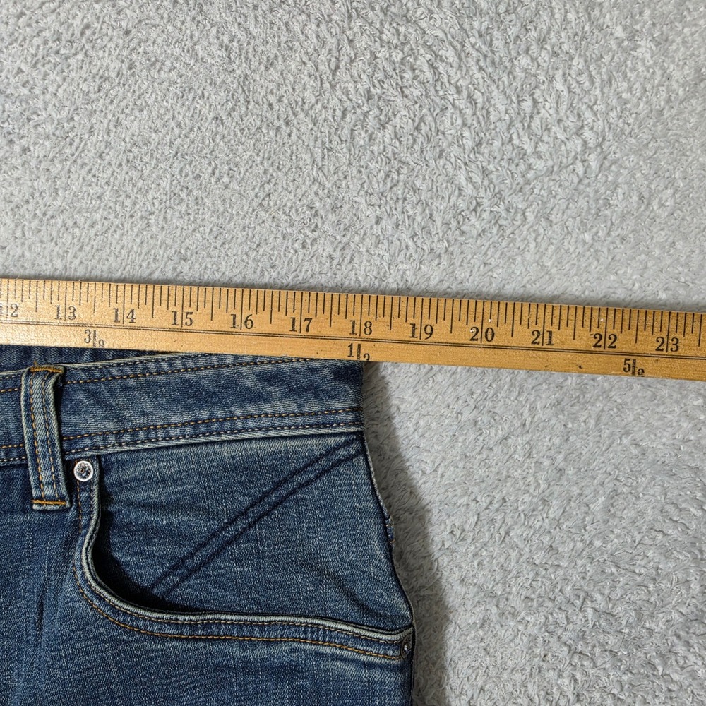 NEW Prana Axiom Jean Mens 36/32 Antique Stone Wash Stretch Straight Leg Denim - Picture 8 of 11